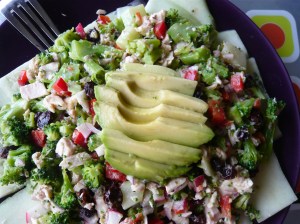 Broccoli chicken salad